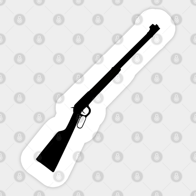 Rifle Gun Rifle Gun Sticker TeePublic